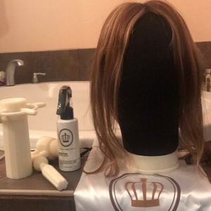 Lauren Ashtyn hair topper with accessories